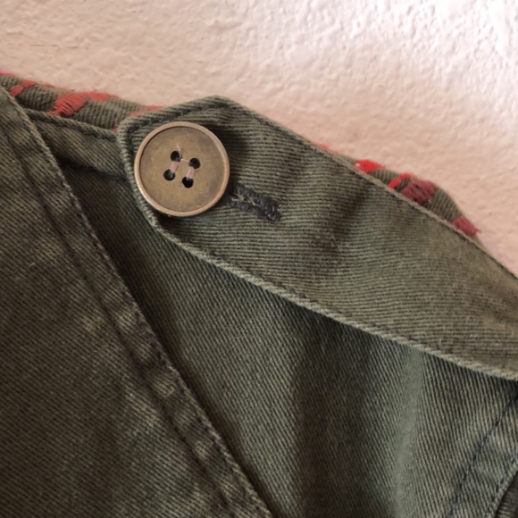 Summer of Love Army jacket sz Medium & Small Petite New! - Picture 12 of 15